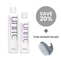Unite Lazer Straight shampoo and conditioner